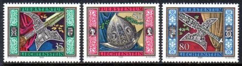 Poštovní známky Lichtenštejnsko 1985 Zbroj Mi# 890-92