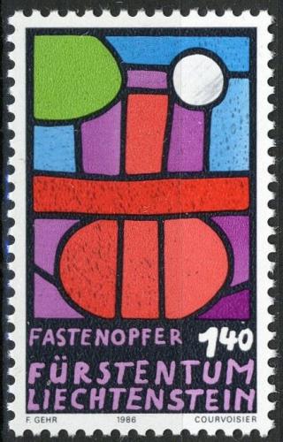 Poštovní známka Lichtenštejnsko 1986 Obìtování Mi# 895