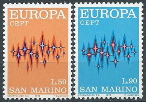 Poštovní známky San Marino 1972 Evropa CEPT Mi# 997-98