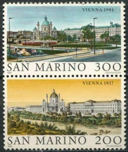 Potovn znmky San Marino 1981 Vde Mi# 1227-28