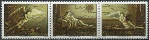 Poštovní známky San Marino 1985 Vánoce, umìní, Adolf Tuma Mi# 1332-34
