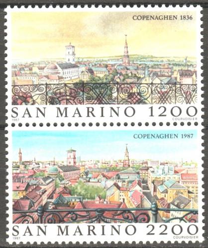 Poštovní známky San Marino 1987 Kodaò Mi# 1375-76 Kat 5€
