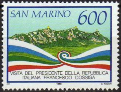 Poštovní známka San Marino 1990 Monte Titano Mi# 1451