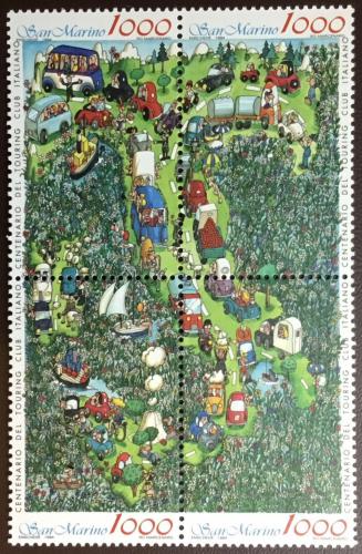 Poštovní známky San Marino 1994 Turismus Mi# 1590-93 Kat 5€