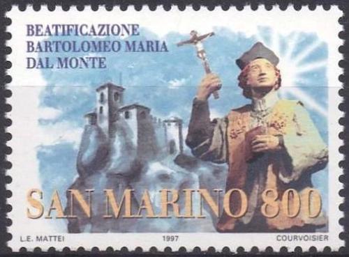 Poštovní známka San Marino 1997 Bartolomeo Maria del Monte, knìz Mi# 1731