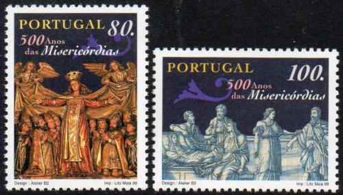 Poštovní známky Portugalsko 1998 Svatý týden Mi# 2235-36