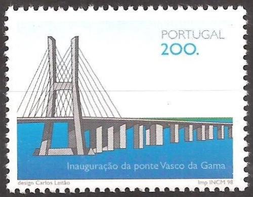 Poštovní známka Portugalsko 1998 Most Vasco-da-Gama Mi# 2249