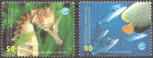 Poštovní známky Portugalsko 1998 Mezinárodní rok oceánù Mi# 2252-53