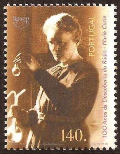 Poštovní známka Portugalsko 1998 Marie Curie Mi# 2279