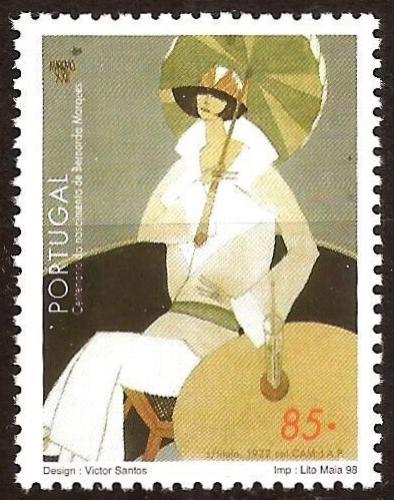 Poštovní známka Portugalsko 1998 Umìní, Bernardo Marques Mi# 2280