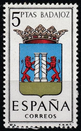Potovn znmka panlsko 1962 Znak provincie Badajoz Mi# 1326
