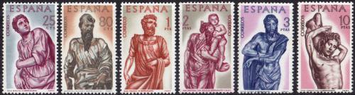 Poštovní známky Španìlsko 1962 Døevoøezby, Alonso Berruguete Mi# 1327-32 Kat 8€