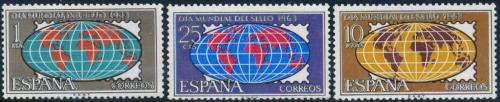 Poštovní známky Španìlsko 1963 Svìtový den známek Mi# 1396-98