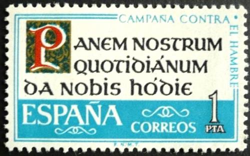 Poštovní známka Španìlsko 1963 Boj proti hladu Mi# 1400