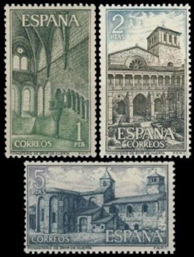 Poštovní známky Španìlsko 1964 Kláštery Mi# 1440-42