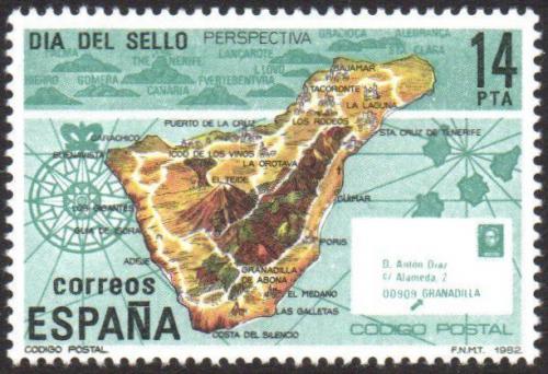 Poštovní známka Španìlsko 1982 Ostrov Tenerife Mi# 2554