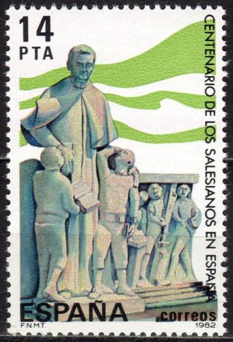Poštovní známka Španìlsko 1982 Don Giovanni Bosco Mi# 2570