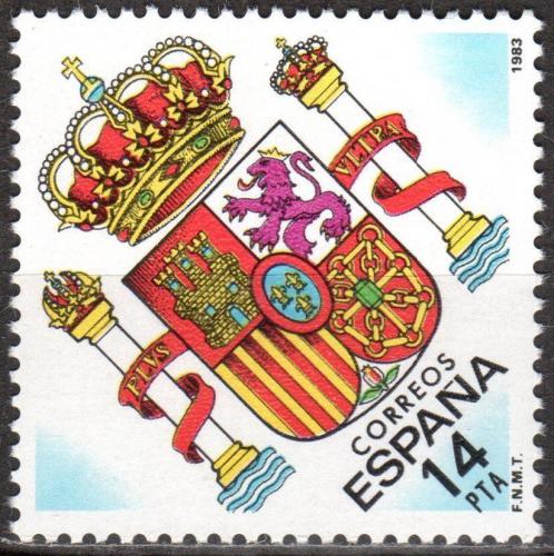 Poštovní známka Španìlsko 1983 Státní znak Mi# 2571