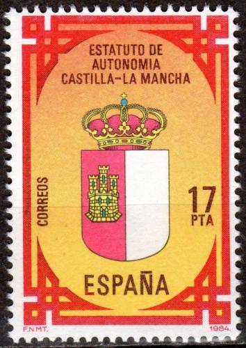 Poštovní známka Španìlsko 1984 Autonomie pro Kastílii Mi# 2637