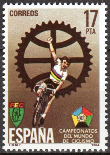 Potovn znmka panlsko 1984 Cyklistika Mi# 2653