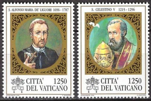 Poštovní známky Vatikán 1996 Osobnosti Mi# 1188-89