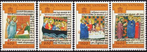 Poštovní známky Vatikán 1997 Svatý rok Mi# 1222-25 Kat 12€