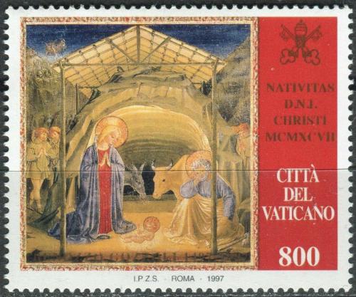 Poštovní známka Vatikán 1997 Vánoce, umìní, Benozzo Gozzoli Mi# 1233