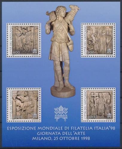 Poštovní známky Vatikán 1998 Výstava ITALIA ’98 Mi# Block 18