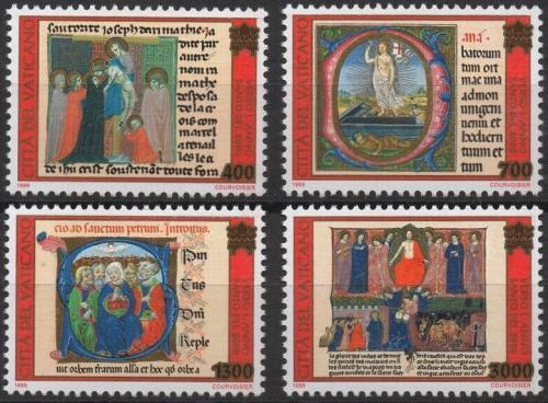 Poštovní známky Vatikán 1999 Svatý rok, miniatury Mi# 1293-96 Kat 9.50€
