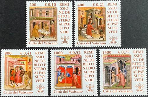 Poštovní známky Vatikán 2001 Umìní, Carlo da Camerino Mi# 1381-85