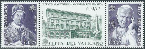 Poštovní známky Vatikán 2002 Papežova akademie Ecclesiastica, 300. výroèí Mi# 1404-06