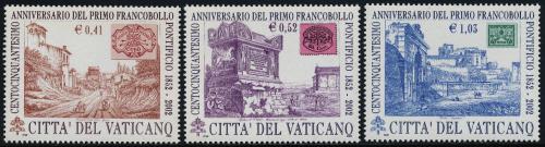 Poštovní známky Vatikán 2002 Architektura Mi# 1407-09