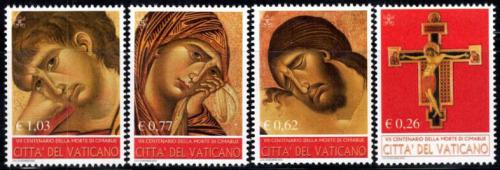 Poštovní známky Vatikán 2002 Náboženské umìní, Cimabue Mi# 1417-20