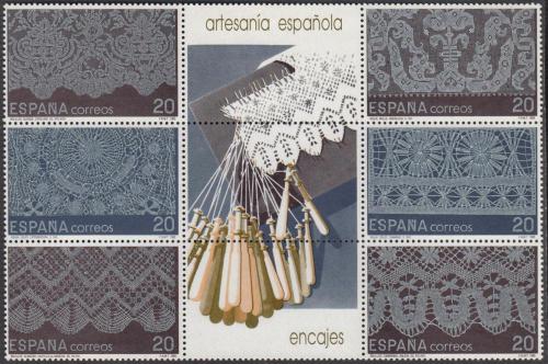 Poštovní známky Španìlsko 1989 Lidové umìní Mi# 2895-2900