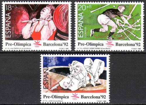Poštovní známky Španìlsko 1990 LOH Barcelona Mi# 2933-35