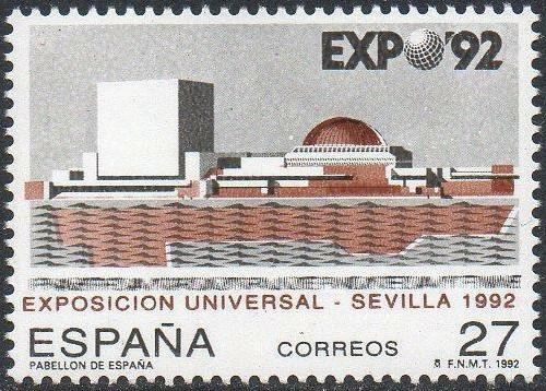 Poštovní známka Španìlsko 1992 Svìtová výstava EXPO ’92 Sevilla Mi# 3029
