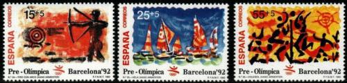 Poštovní známky Španìlsko 1992 LOH Barcelona Mi# 3030-32