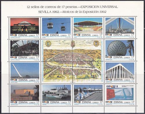 Poštovní známky Španìlsko 1992 Výstava EXPO ’92 Sevilla Mi# 3036-47