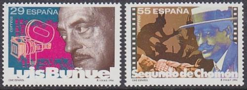 Poštovní známky Španìlsko 1994 Španìlský film Mi# 3135-36