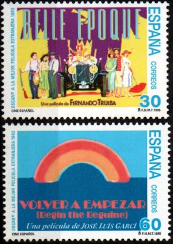 Poštovní známky Španìlsko 1995 Španìlský film Mi# 3195-96