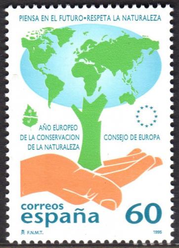 Poštovní známka Španìlsko 1995 Ochrana pøírody Mi# 3207