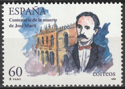 Poštovní známka Španìlsko 1995 José Martí Mi# 3214