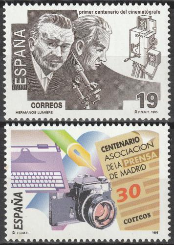 Poštovní známky Španìlsko 1995 Výroèí Mi# 3218-19