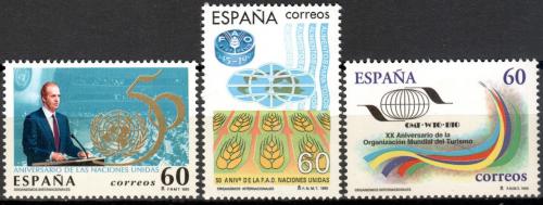 Poštovní známky Španìlsko 1995 Výroèí Mi# 3236-38
