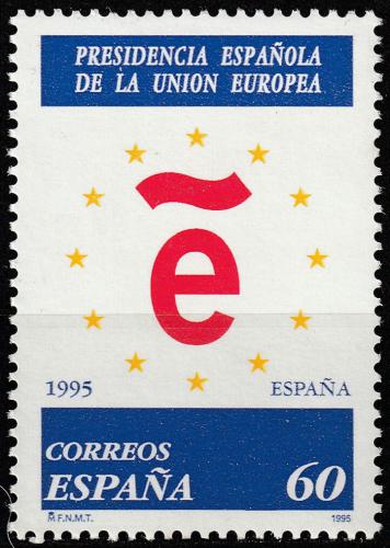 Poštovní známka Španìlsko 1995 Pøedsednictví v Radì EU Mi# 3239