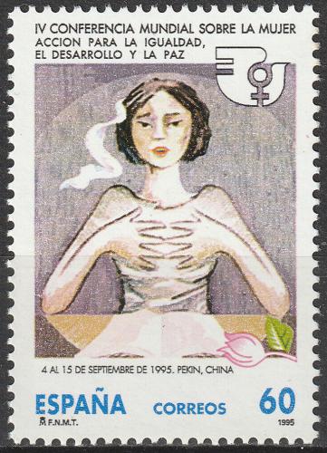 Poštovní známka Španìlsko 1995 Svìtová konference žen v Pekingu Mi# 3240