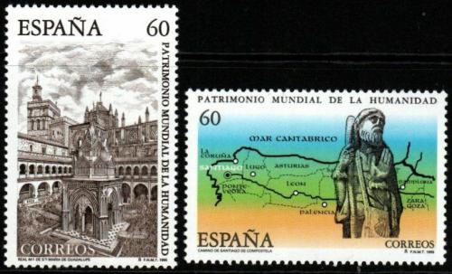 Poštovní známky Španìlsko 1995 Dìdictví UNESCO Mi# 3243-44