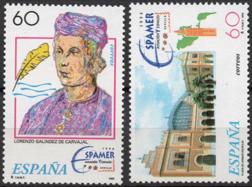 Poštovní známky Španìlsko 1995 Výroèí a události Mi# 3255-56