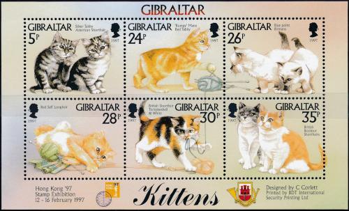 Poštovní známky Gibraltar 1997 Ko�ata Mi# 787-92 Kat 6.50€