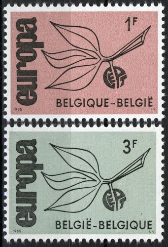 Poštovní známky Belgie 1965 Evropa CEPT Mi# 1399-1400